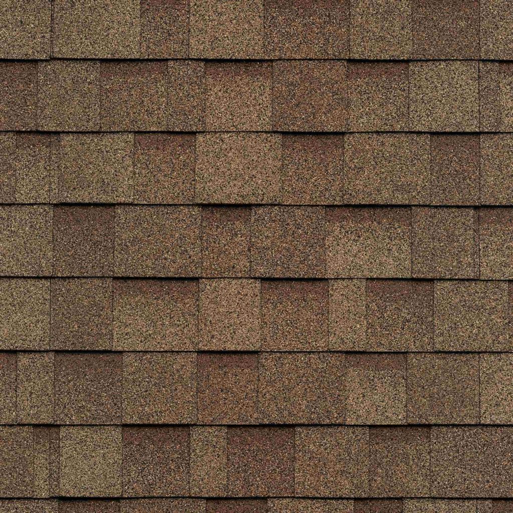 IKO Cambridge Earthtone Cedar shingle color sample