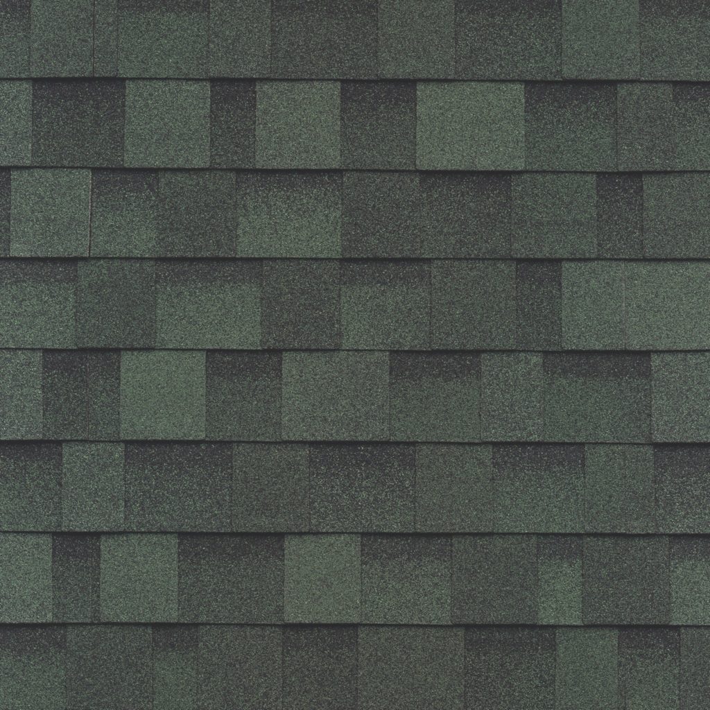 IKO Dynasty Emerald Green shingle color sample